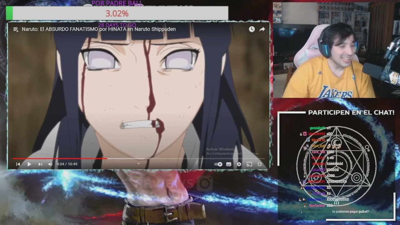 GUIBEL REACCIONA A DAI BASADO SOBRE HINATA