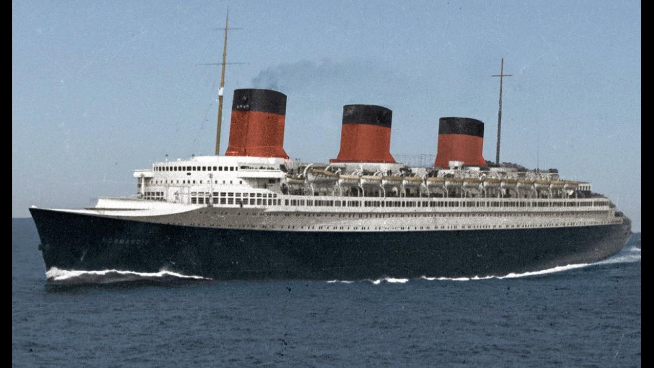 Histoire en images du paquebot SS Normandie #1