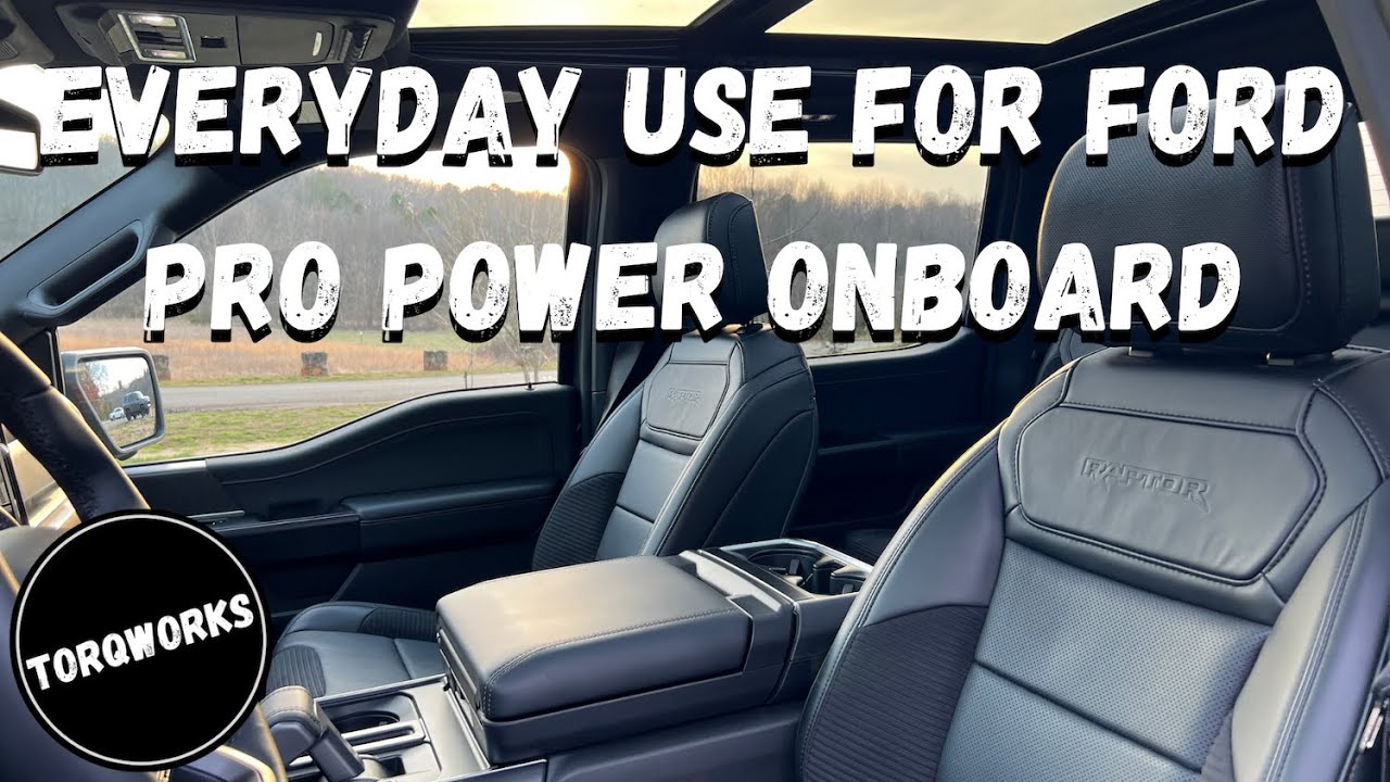 Testing Out Everyday Uses for Ford's Power Onboard with the New Raptor