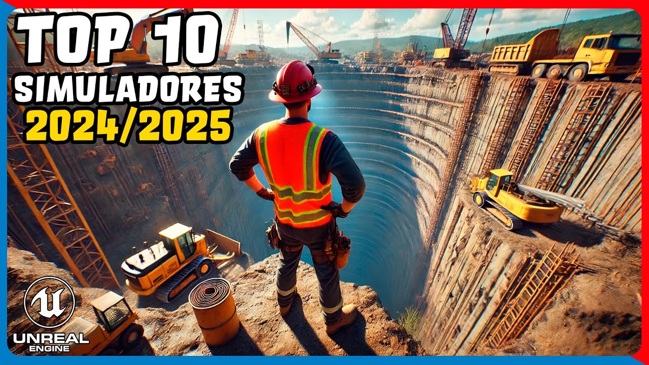 TOP 10 JOGOS DE SIMULA&Ccedil;&Atilde;O Imperd&iacute;veis para 2024 & 2025! 🚀 Descubra as Novidades Mais Esperadas
