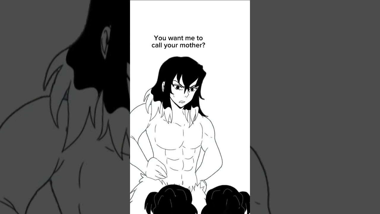 Иноске и Аой как родители #fyp #anime #animatic #animation #demonslayer #inosuke #aoi #fypシ゚