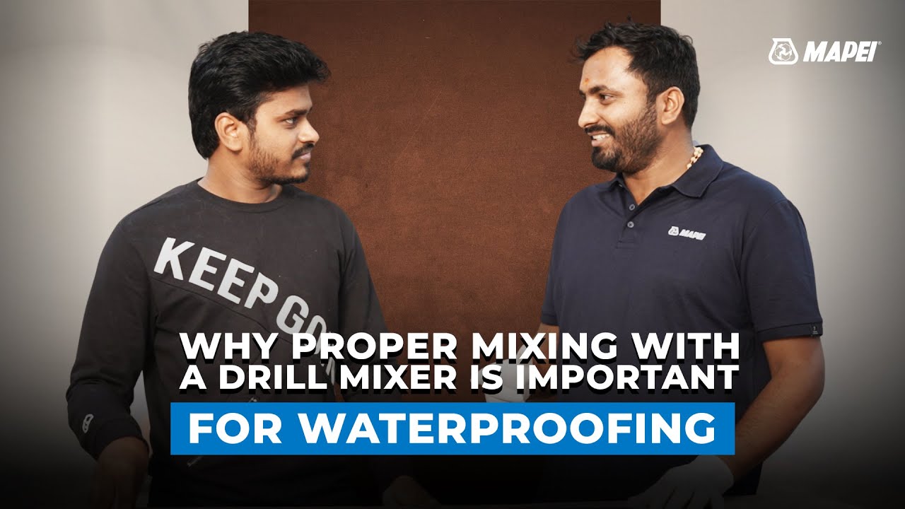 Why Proper Mixing is Important for Waterproofing!