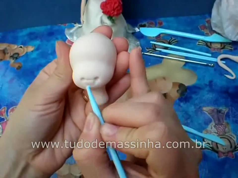 Aula de Biscuit - Video Aula Rosto Simples