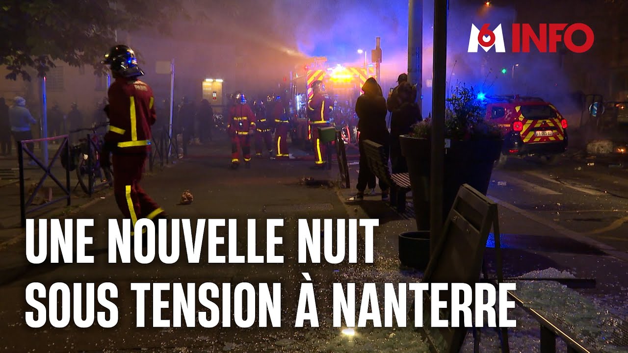 UNE NOUVELLE NUIT SOUS TENSION À NANTERRE