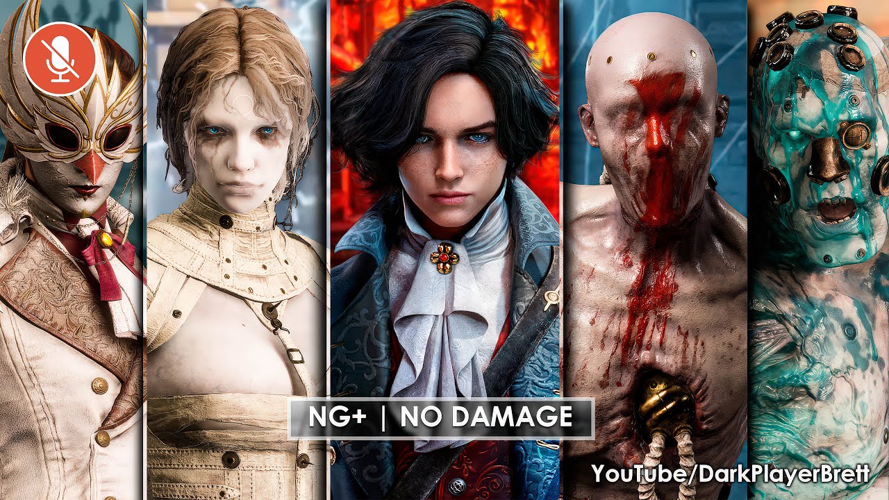 Lies of P - All Bosses & Endings (NG+ | No Damage) [4K 60FPS]