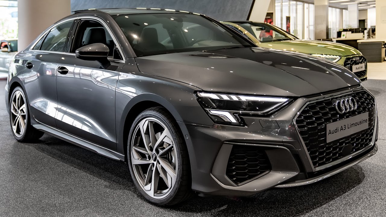 2023 Audi A3 Limousine S line - Interior and Exterior Details