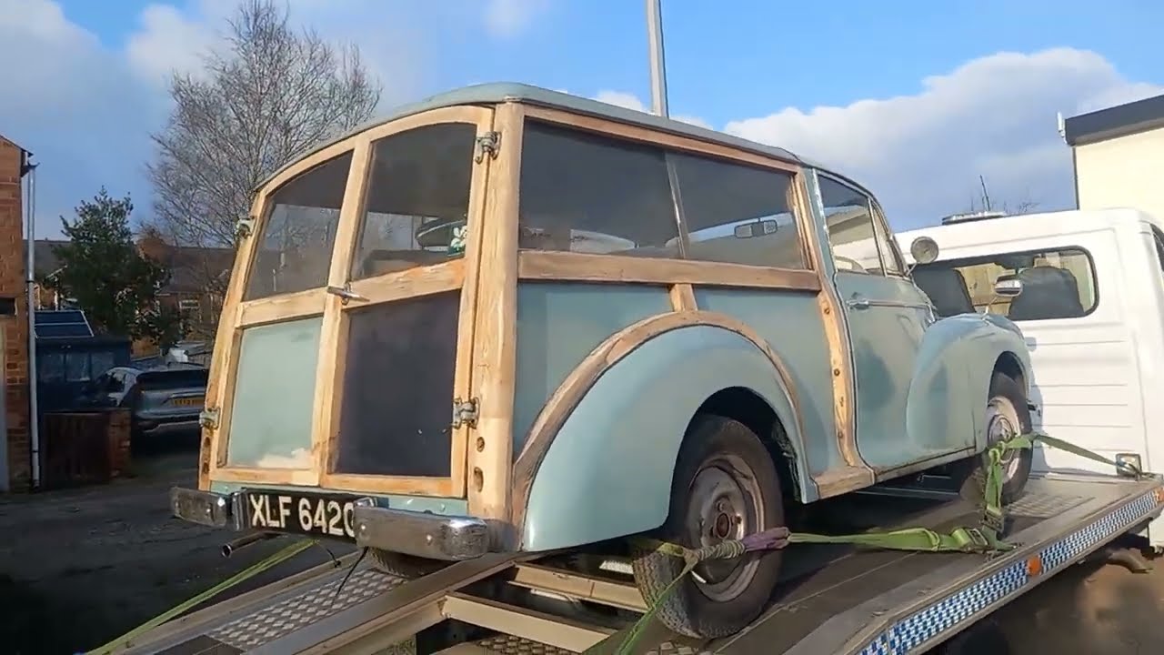 Fantastic  Morris Traveller rescued
