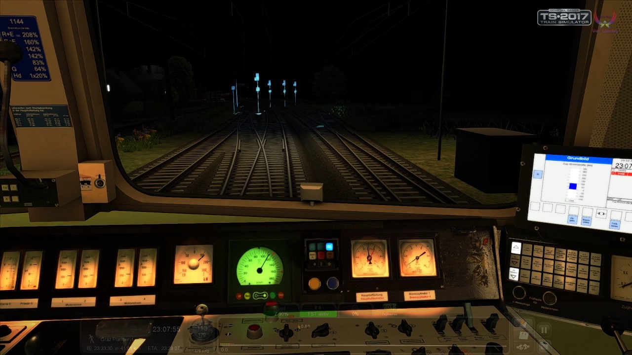 Train Simulator 2017 - ÖBB 1144 - EC 757 von Bruck an der Mur nach Spielfeld Strass