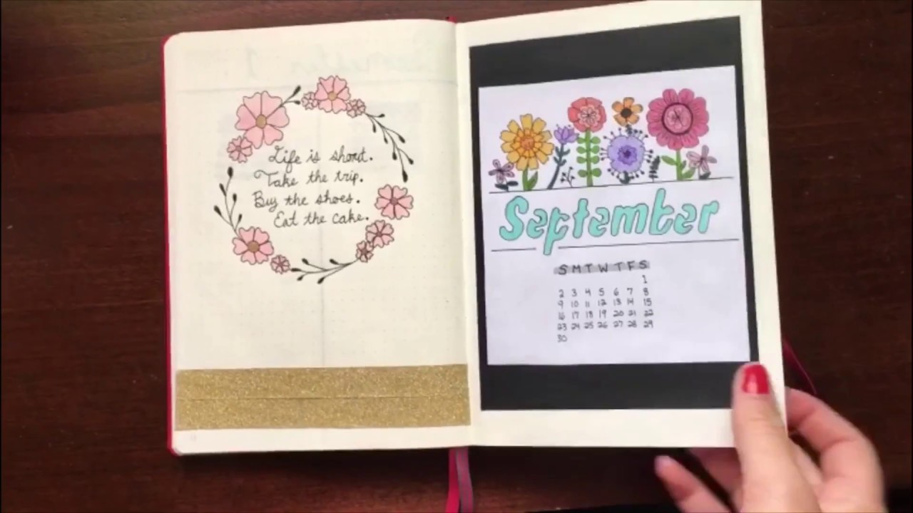 Bullet Journal - September Spread