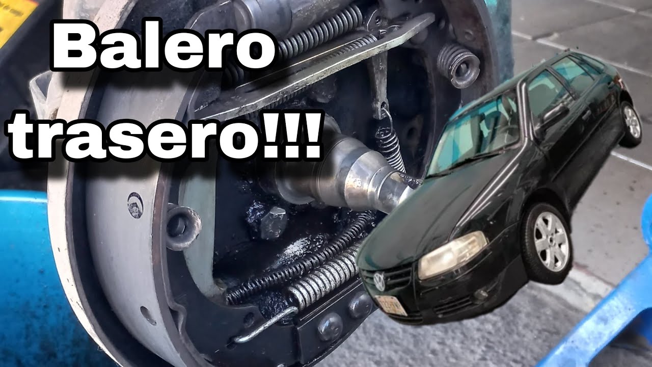 Cambio de balero trasero VW Pointer