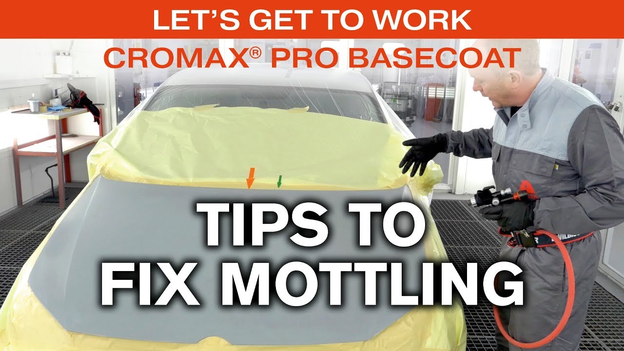 Cromax Pro Video - Tips To Fix Mottling