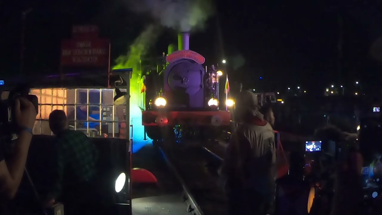 Pokaz Parowóz TUBIZE 2069 z Belgi na Światło Para Dźwięk Wolsztyn 2023
