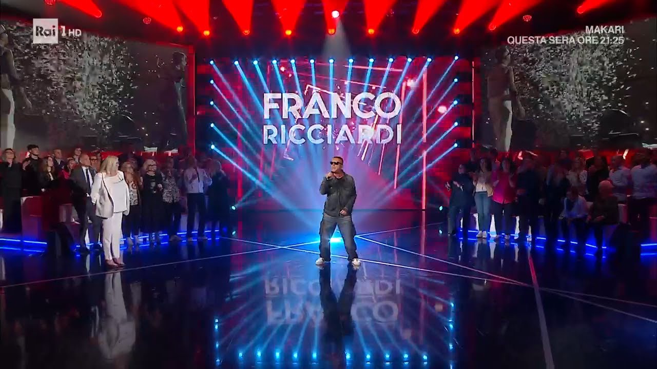 Il medley di Franco Ricciardi - Domenica In 14/04/2024