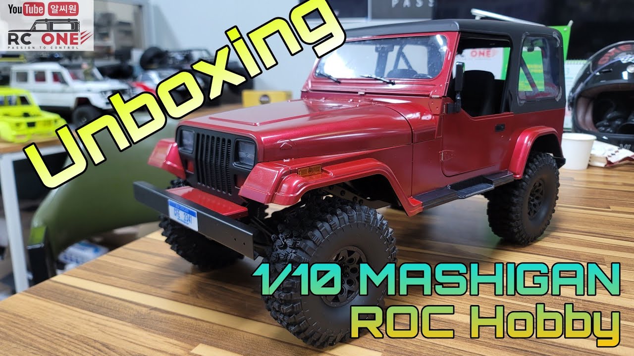 [RC CAR 알씨카]_FMS ROC Hobby 1/10 Mashigan RC RTR Unboxing!(록하비 매시간 언박싱!)