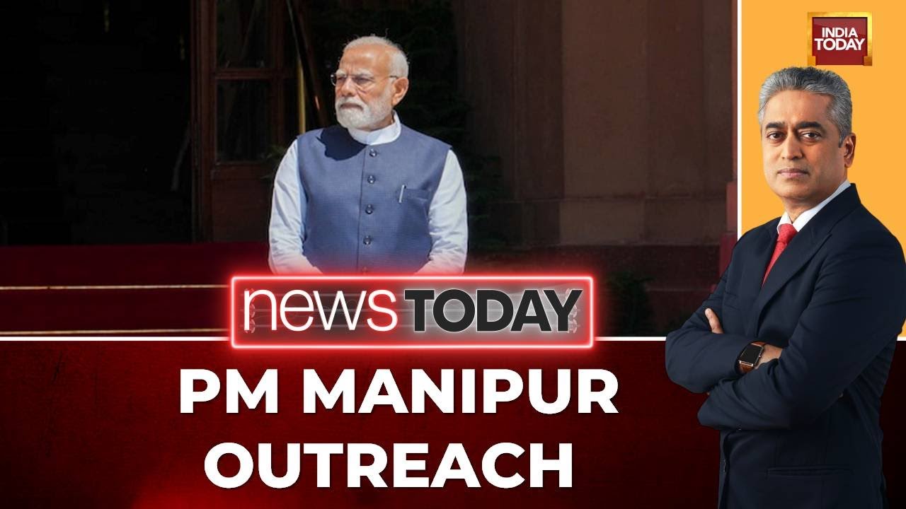 NewsToday With Rajdeep Sardesai: PM Modi's Manipur Visit | Ind Vs Pak Asia Cup Match Furore
