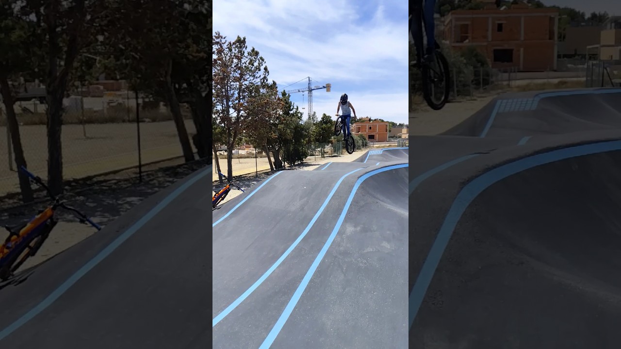 Pumptrack Mutxamel (meseta) #pumptrack #jump #dirtjump #cannondale #bike