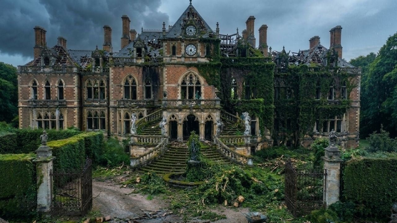 ASMR Abandoned Historic Victorian Estate - Ruin To Grandeur Complete Restoration | Before & After