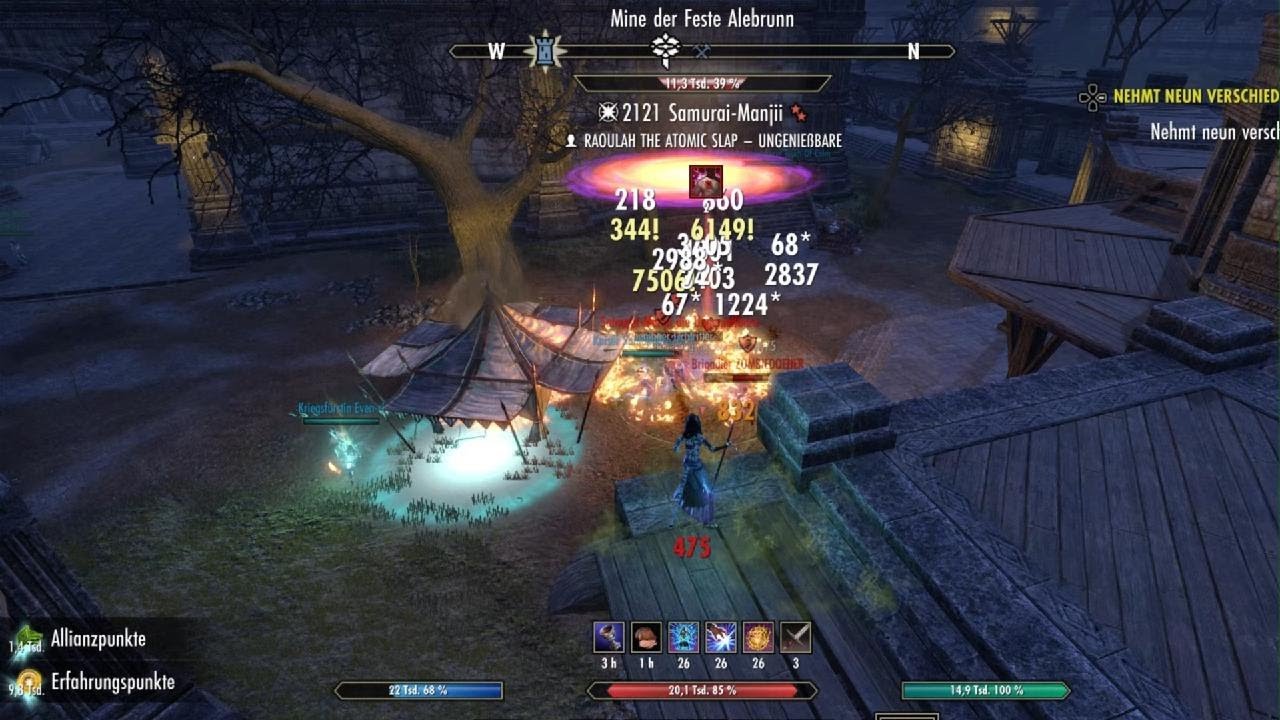 ESO - OVERPOWERED - ULTIMATE - RANGEDBOMBER BUILD -   BOOOM 🧨🧨🔥🔥🔥 GAMEPLAY.