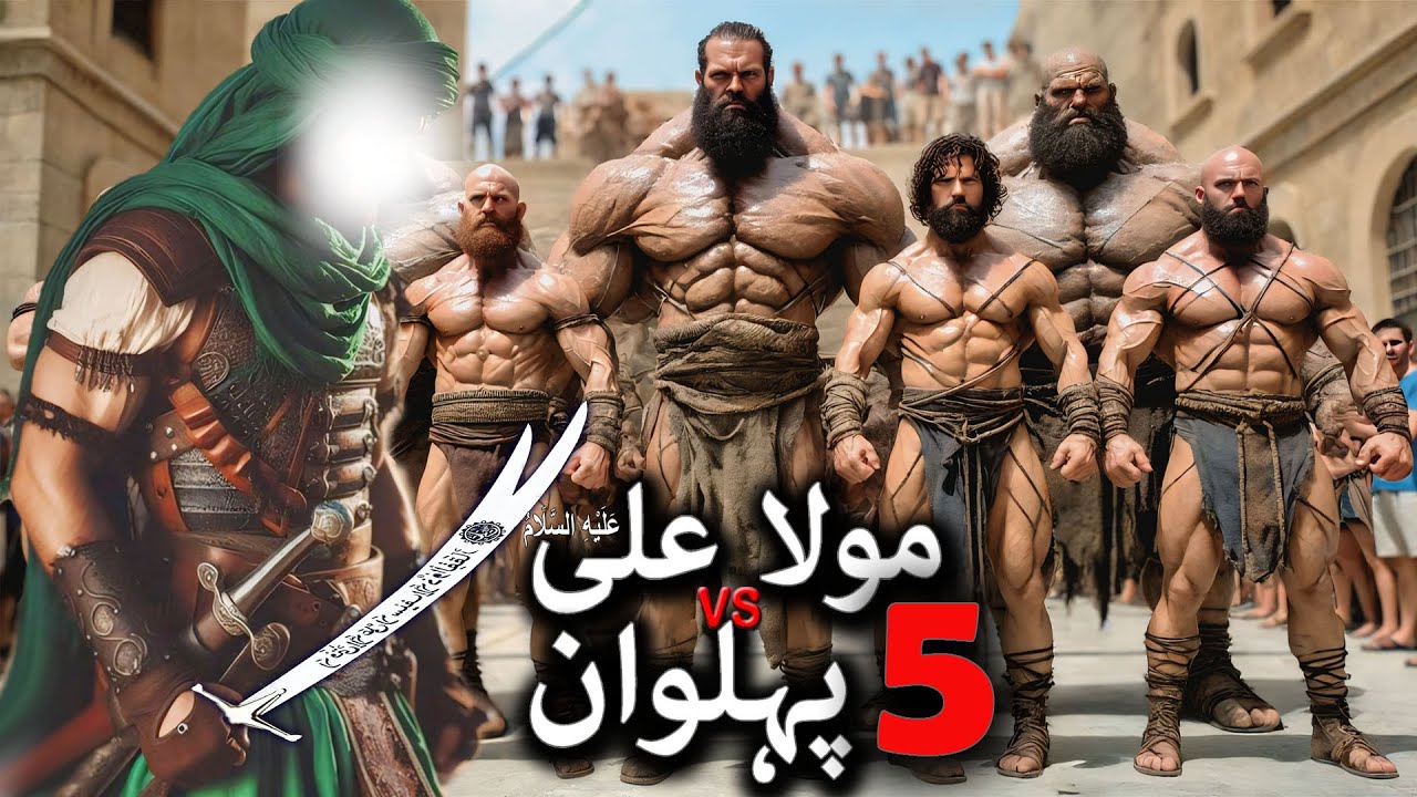 Hazrat Ali Ke Waqiat | Imam Ali VS 5 Pehlwan | Hazrat Ali Ka Waqia | Hazrat Ali | Raja Sarfaraz Tv