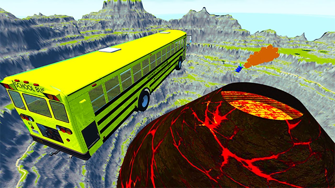 TOP 100 Open Bridge Jumping Car Crashes Full Episode - BeamNG Drive | BeamNG-Destruction