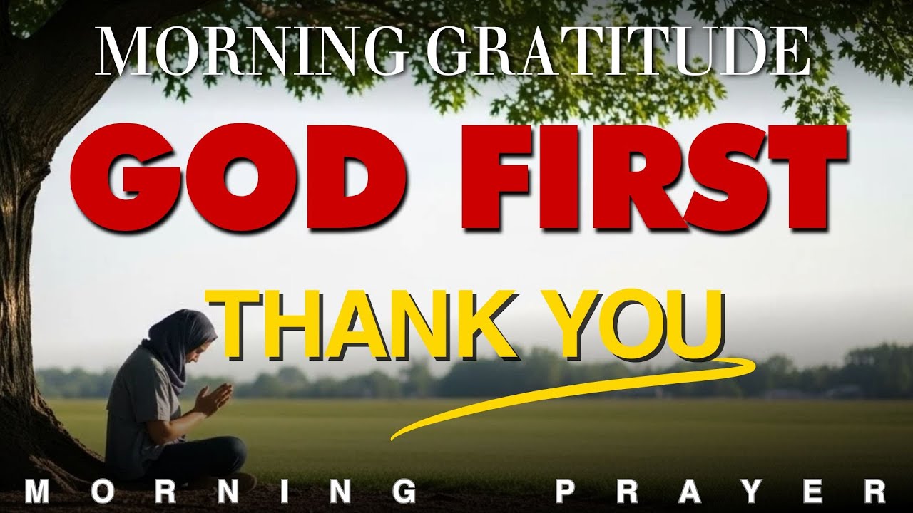 Thank You Lord for Waking Me Up Today A New Day Gratitude Prayer  | Morning Prayer