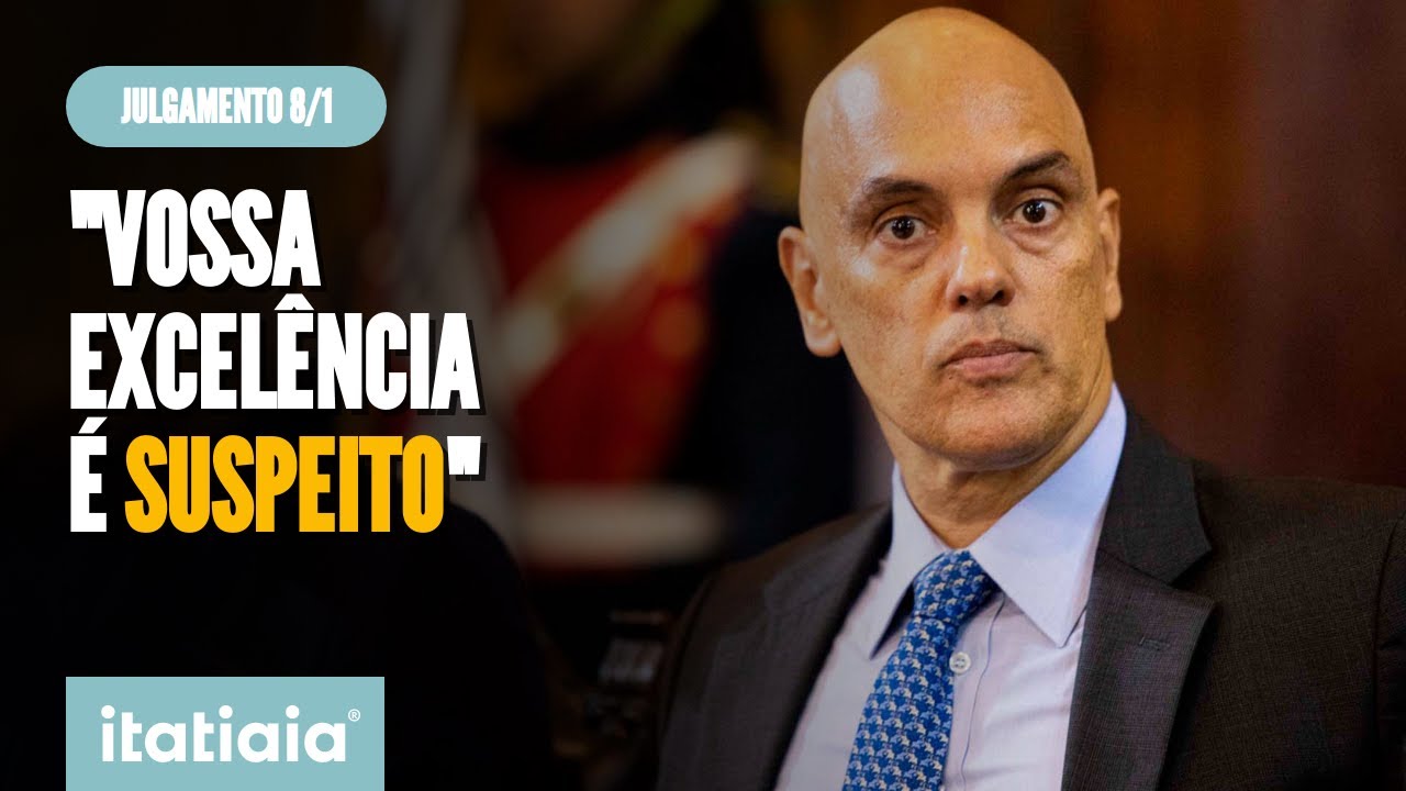 ADVOGADO DE BOLSONARISTA PRESO NO 8/1 PEDE SUSPENSÃO DE MORAES COMO RELATOR