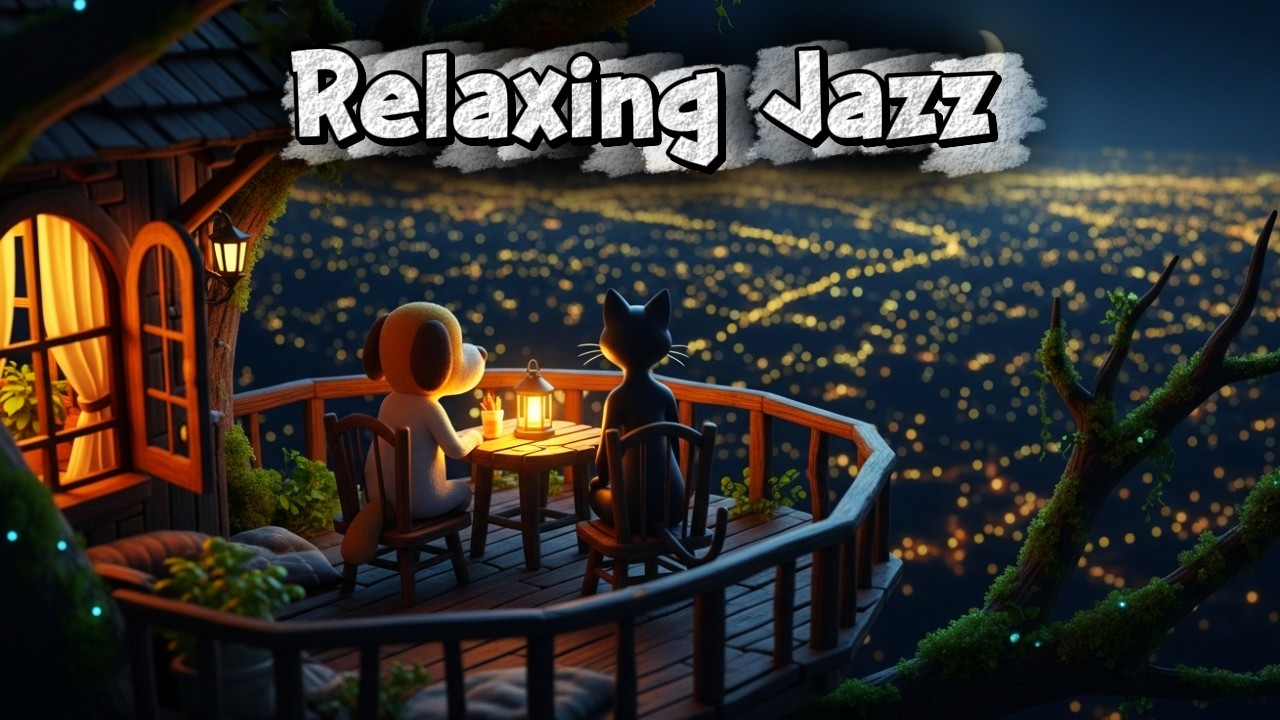 Relaxing Jazz Tunes,  Music & Cozy Coffee Shop Ambience to Sleep, Relax