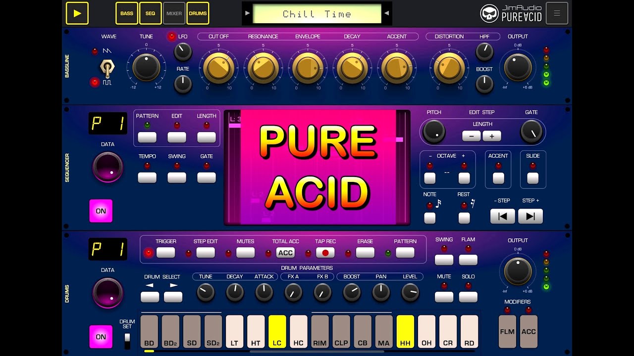 PURE ACID - Full Walkthrough & Programming Guide - Tutorial for the iPad