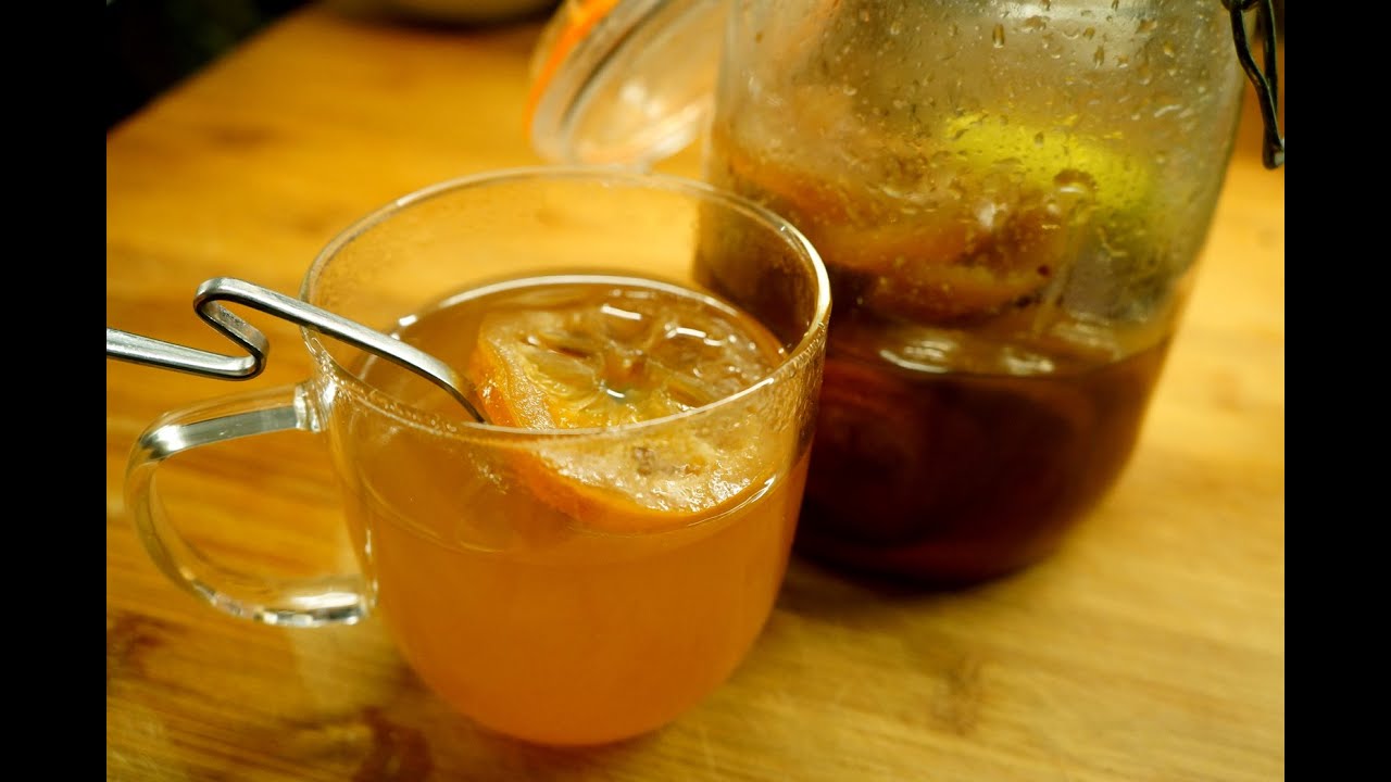 Lemon Tea Recipe- Zitronentee - 레먼티- شاي الليمون Te de lim&oacute;n