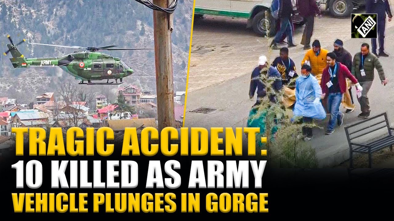 BREAKING: 10 killed as army truck carrying military personnel plunge into gorge, rescue ops underway