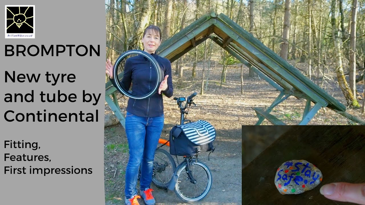 Brompton Continental tyre and tube