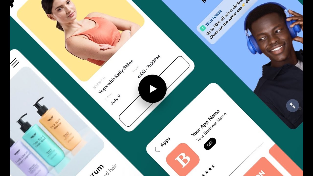 How to build your own mobile app&mdash;no code needed | Wix Mobile App Builder