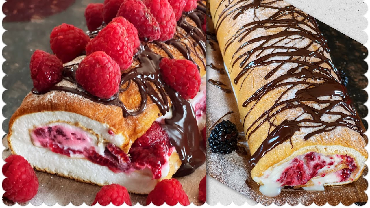 Mega pyszna ROLADA 🍰bez mąki, glutenu i cukru! przepisy niskowęglowodanowe / ketogeniczne