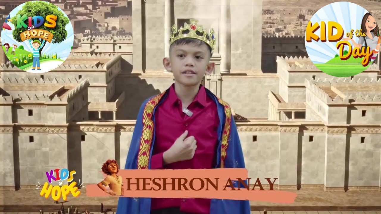 Heshron Anay  -  Kid of the Day