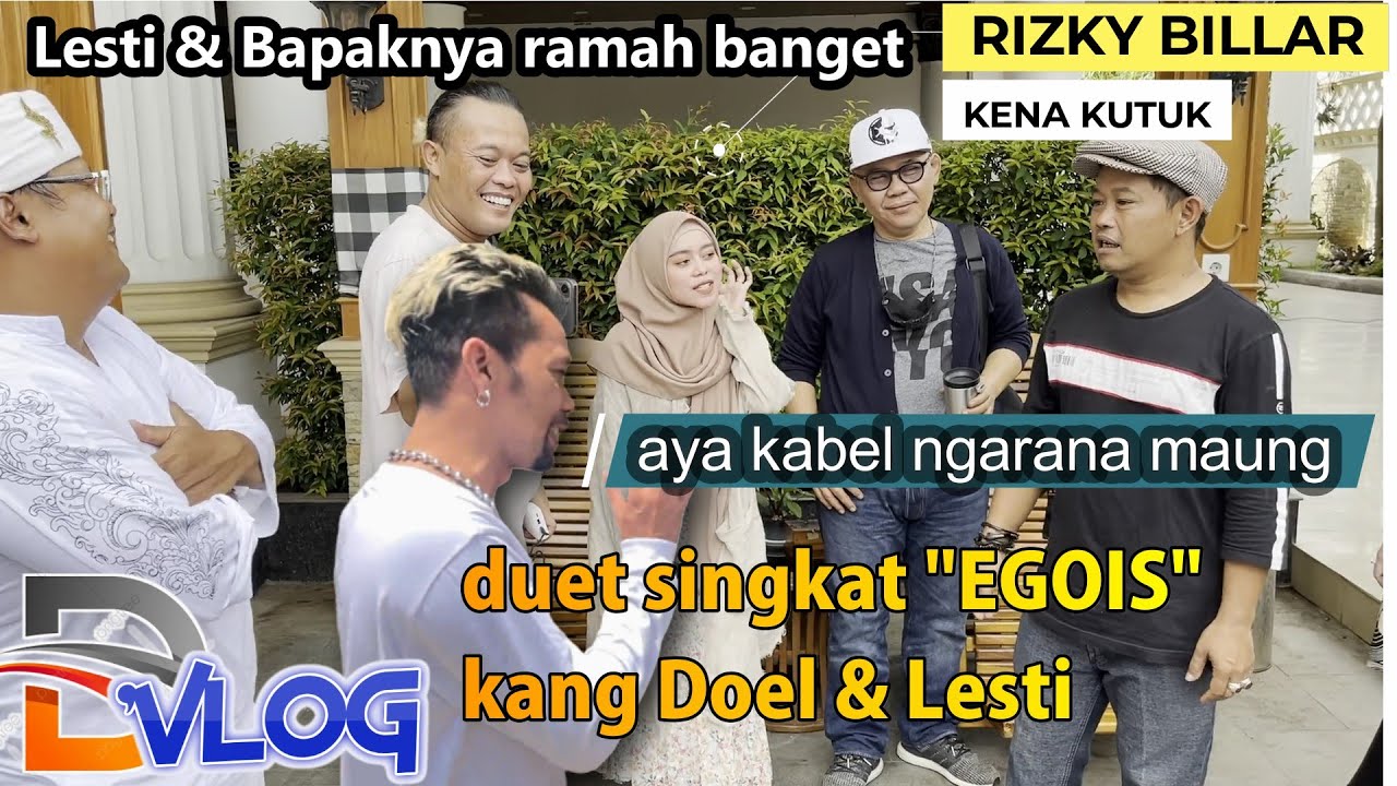 Rizky Billar di kutuk jadi Ohang [D'VLOG] Dadan nganjang ka Sule nyampak Kang Doel, Lesti, Anton