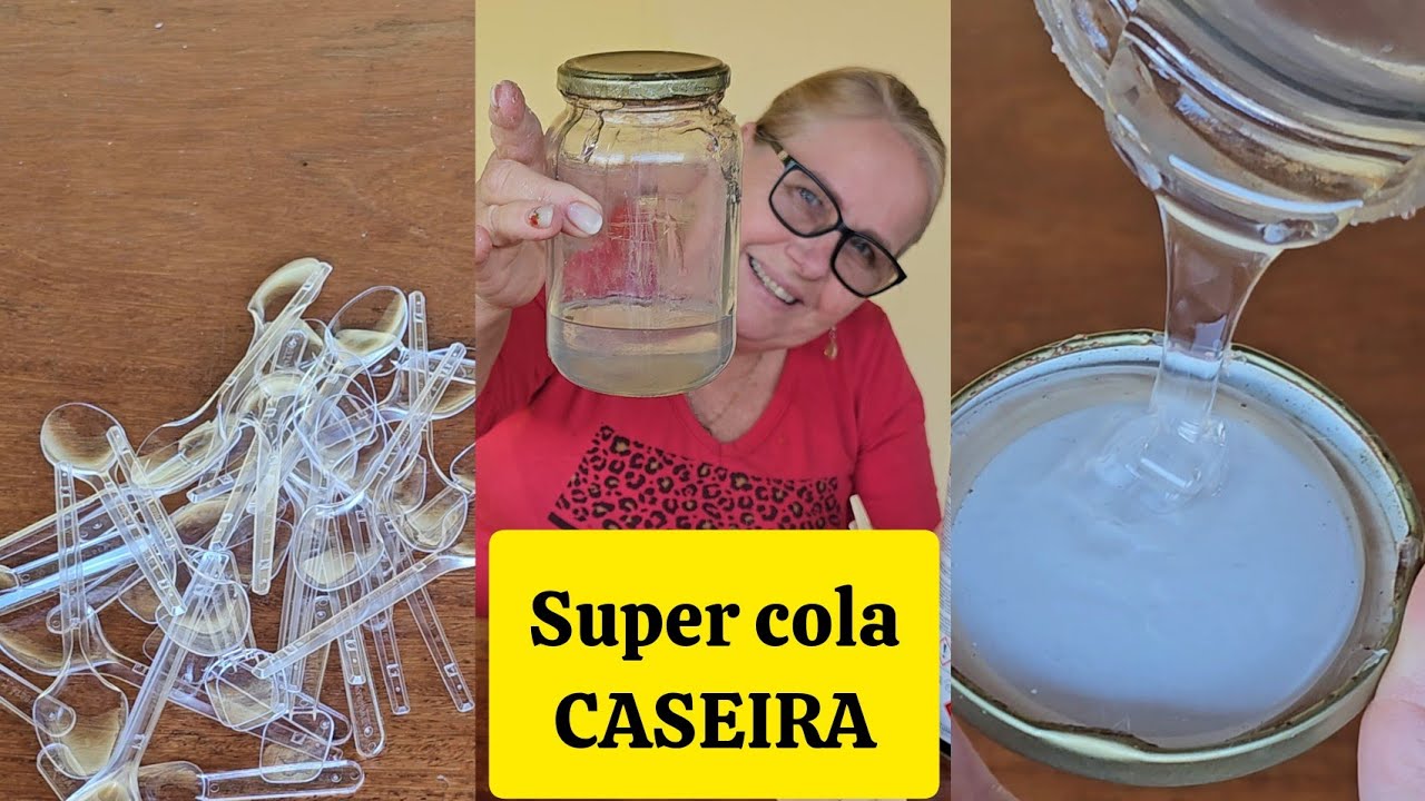 SUPER COLA CASEIRA COM APENAS 2 INGREDIENTES! COLA TUDO FACIL E R&Aacute;PIDO.