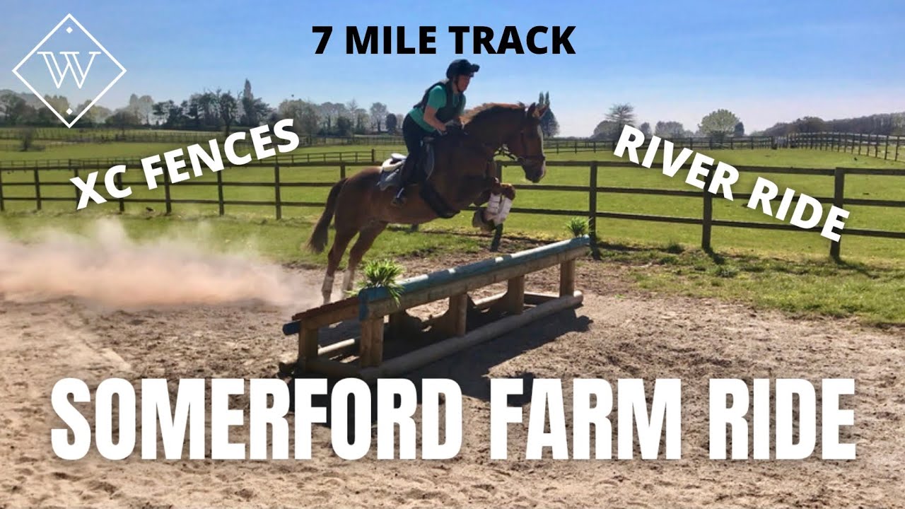 SOMERFORD XC | FARM RIDE | GoPro Footage | 7 MILE TRACK OF JUMPS AND WATER COMPLEXES | April 2021