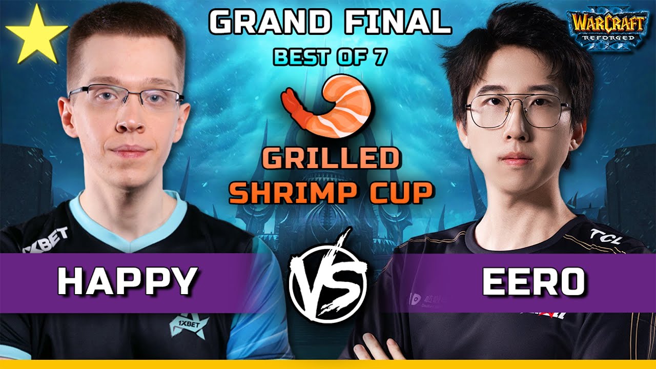 WC3 | GRAND FINAL | [UD] Happy vs Eer0 [UD] | Grilled Shrimp Cup - 2024 Final