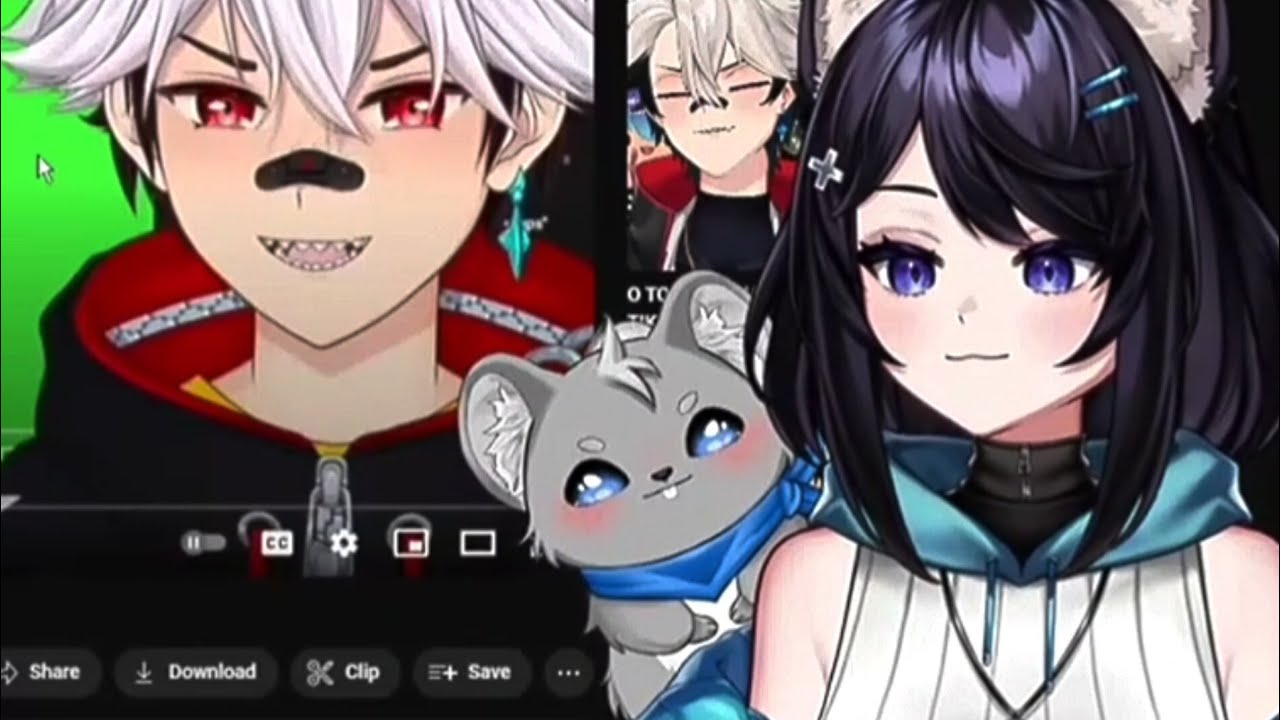 Eeiris reagindo ao vídeo do self intro do Toshi