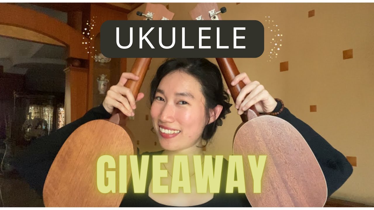 Ukulele Giveaway + Update!!