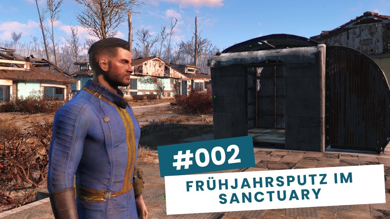 Fallout 4  | Let's Play | #002 Frühjahrsputz im Sanctuary