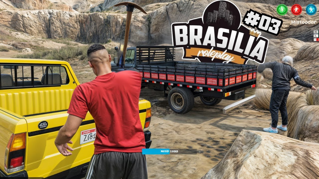 Esse é o MELHOR EMPREGO do Brasília Roleplay (VOU FICAR RICO) - BRP #03