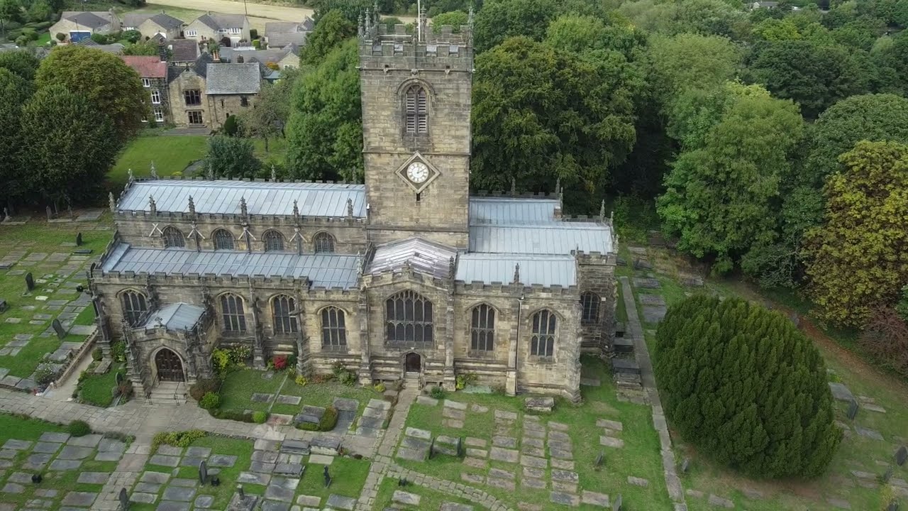 4K View from above - Ecclesfield