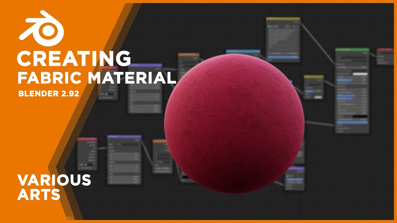 Create fabric material using blender 2.92
