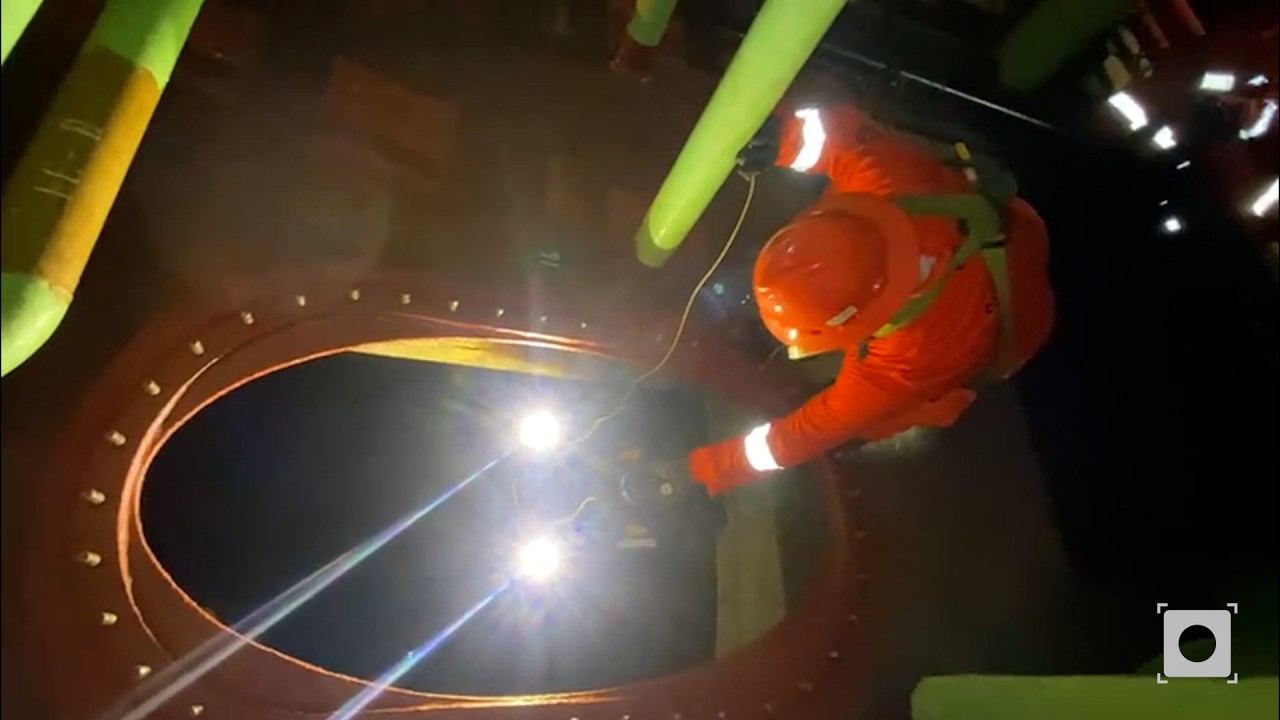 Scout 137 Drone in FPSO Cargo Tank inspection, 100% BVLOS, no human entry