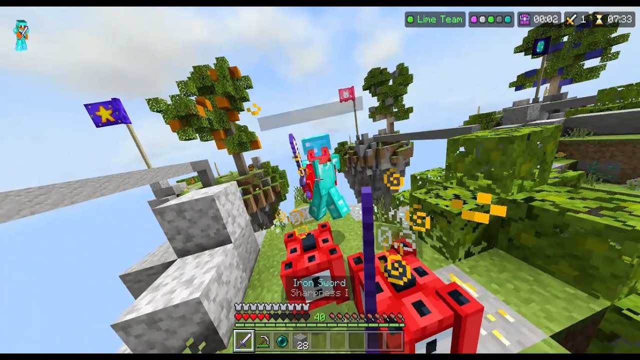 Best Moments on skywars The Hive