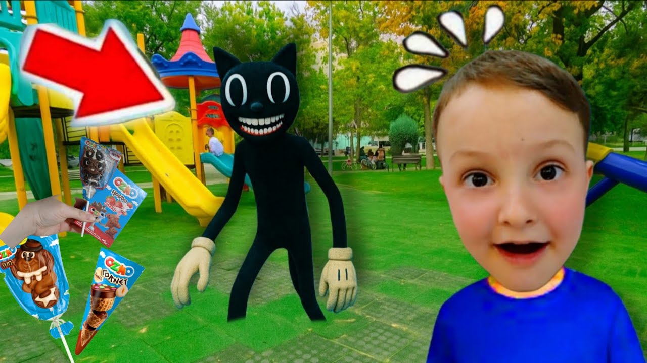 CARTOON CAT EVE GELDİ !! EYVAH BAHCEDE !! KUZEYALP