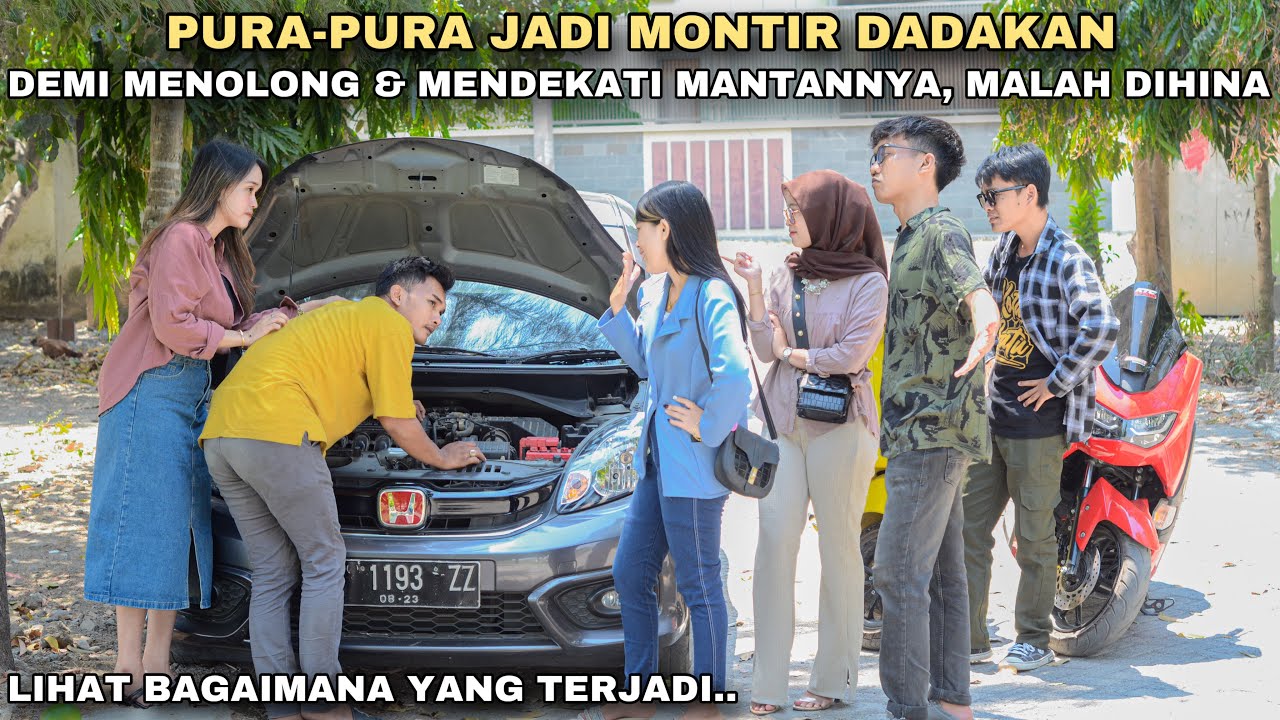 PURA-PURA JADI MONTIR DADAKAN, DEMI MENOLONG & MENDEKATI MANTANNYA, TAPI MALAH DIHINA!! ternyata..