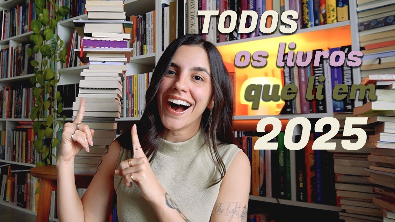 TODOS os livros que li em 2025 ✨