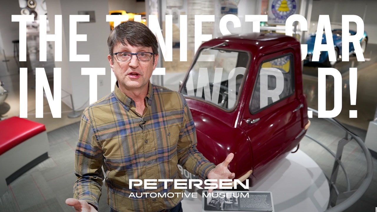 The Peel P50, the tiniest car in the world!